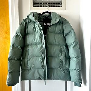 RAINS puffer jacket waterproof